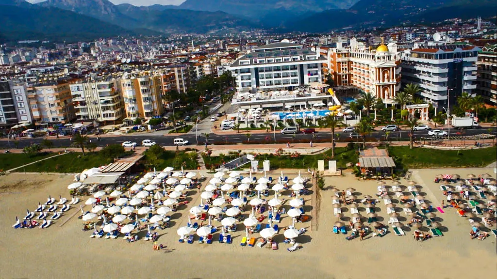 White Gold Hotel & Spa, pamje e hotelit në Alanya