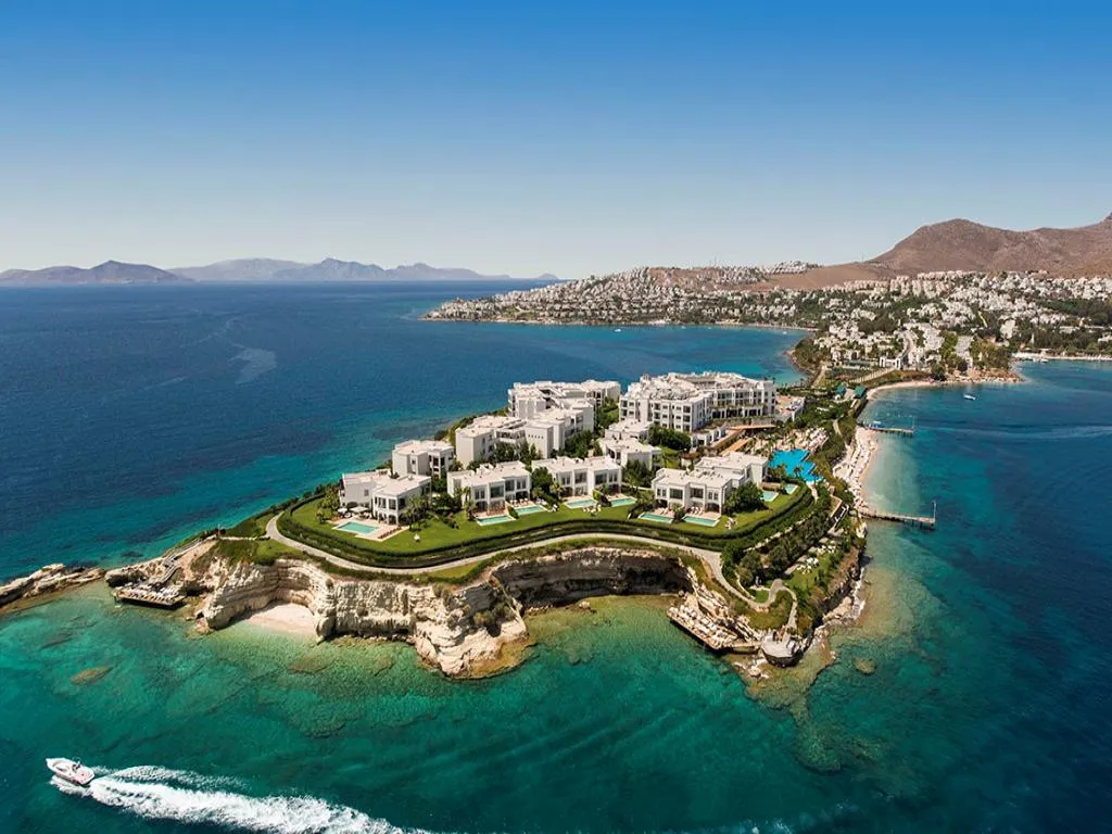 Xanadu Island, pamje e hotelit në Bodrum