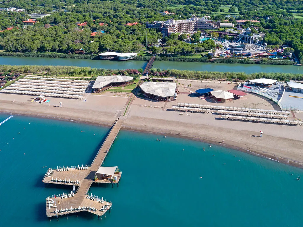 Xanadu Resort Hotel, pamje e hotelit në Belek
