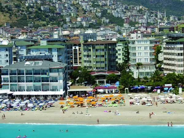 Xperia Saray Beach Hotel, pamje e hotelit në Alanya